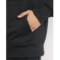 thumbnail image 5 of Hanes Hoodie Mens Zip-Up Fleece Originals Midweight Sweatshirt Long Sleeve S-2XL, 5 of 6