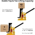 thumbnail image 2 of WhizMax Hydraulic Machine Toe Jack Lift (2.5/5 Ton)(5/10Ton)(10/20Ton) 30T Track Lifting, 2 of 4