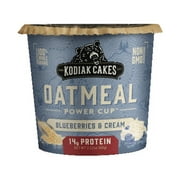 Kodiak Protein-Packed Blueberries and Cream Instant Oatmeal Cup, 2.12 oz