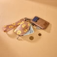 thumbnail image 5 of Wrangler KeyChain Wristlet Wallets for Women Sunflower Floral Dual Pouch Wristlet Western Credit Card Holder Wallet with Zipper Pocket, Khaki, 5 of 7