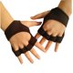 thumbnail image 4 of unbranded Guantes Para Gimnasio Con Tejido Que Absorbe Sudor Y Protección De Palma Sin Dedos Negros, 4 of 8