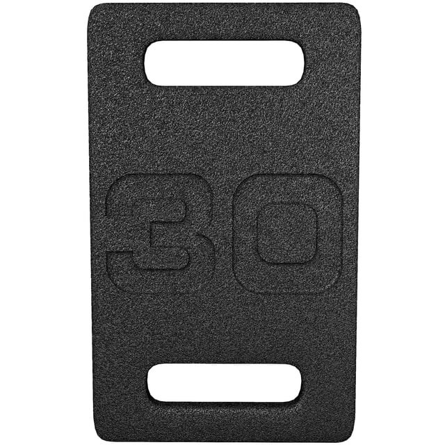 Disco de peso Fitvids de hierro fundido de 13,5 kg (30 lb)