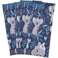 thumbnail image 2 of Dreamtimes Cute Cartoon Koala Kitchen Dish Towels 1 Piece,Absorbent Soft Dishcloths Towels Reusable Hand Towels Quick Drying Cleaning Cloth, Tea Towels,18" x 28", 2 of 7