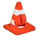 thumbnail image 3 of Sombrero de cono de tráfico Juego de rol Construcción Conos Sombrero para presentación en Vacaciones, 3 of 9