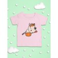 thumbnail image 3 of Cute Kittyboo Pumpkin Costume. T-Shirt Infant -Image by Shutterstock,  12 Months, 3 of 4