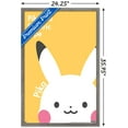 thumbnail image 3 of Pokémon - Pikachu Electric Type Wall Poster, 22.375" x 34" Framed, 3 of 6