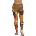 thumbnail image 4 of On Melancholy Hill Gorillaz Yoga Pants For Womens Soft Elastic Tummy Control Non See-Through Running Workout Leggings Athletic Pant, 4 of 7