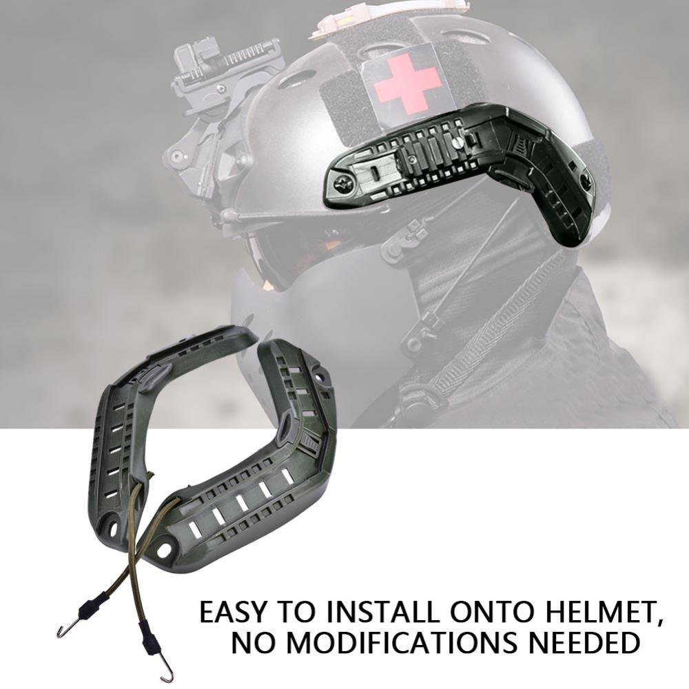 OTVIAP Tactic Helmet Rails,Tactic Military Combat Helmet Side Rails