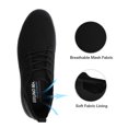 thumbnail image 2 of Bruno Marc Men Fashion Sneakers Street Basics Comfort Casual Walking Shoes For Men ZERO-01 ALL/BLACK Size 10.5, 2 of 5