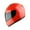 Glossy Red, variant on 1Storm New Motorcycle Bike Full Face Helmet JH901 Matt Black + One Extra Clear Shield