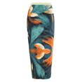thumbnail image 4 of Gibobby Traje de Baño Sexy Bikini Nuevo traje de baño vintage para mujer, traje de baño sexy con un hombro, conjunto de falda para la playa estampada(Verde,M), 4 of 5