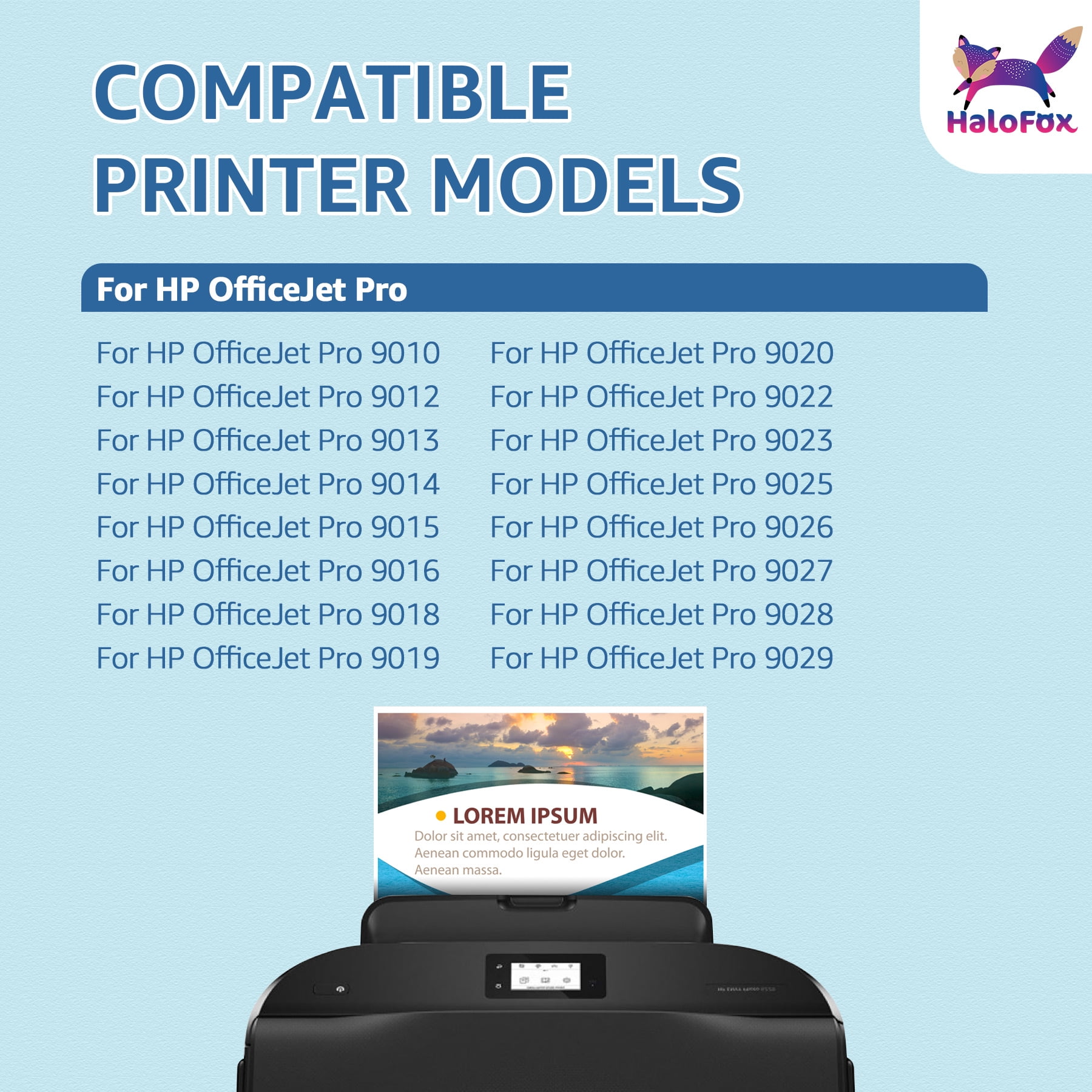 962XL Ink Cartridges for HP 962 XL OfficeJet Pro 9015 9025 9020