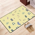 thumbnail image 3 of XMXY Music Musical Melody Area Rugs Doormat Outdoor Entrance, Facecloth Non-slip Floor Mat Rug for Living Room Kitchen Sink Area Indoor,36"x24", 3 of 9