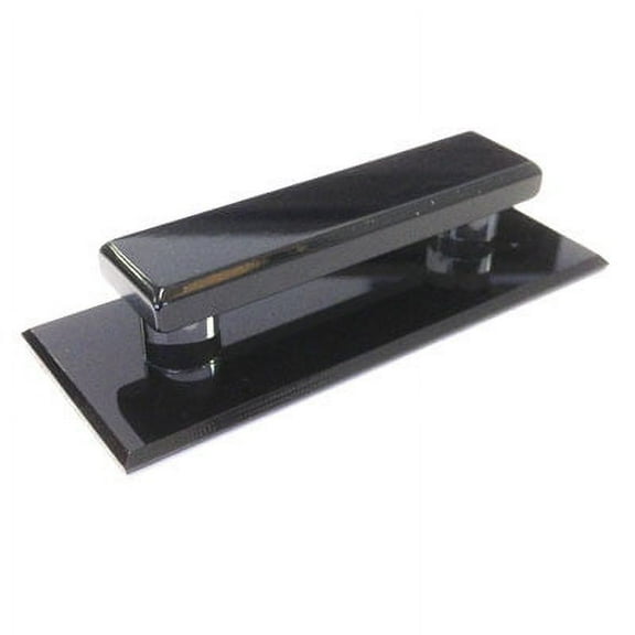 Black Acrylic Large Stick-On Mirror Pull