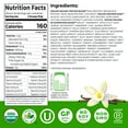 thumbnail image 3 of Orgain Organic Vegan 21g Protein + 50 Superfoods Powder, Plant Based Shake Drink, Vanilla Bean 2.02lb, 3 of 9