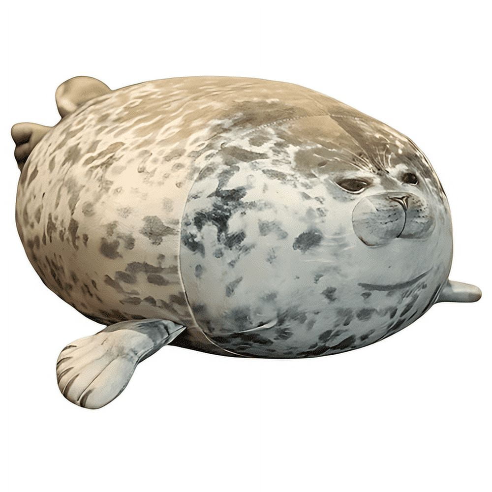 Peluche Foca Guatona Gris Knasta Chile