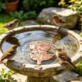 thumbnail image 1 of Bird Bath Plate Decorative Purification Plate with Support Points Natural All Weather Water Suitable for Outdoor Bird Bath Tubs and Bowls Multiple Choices, 1 of 5