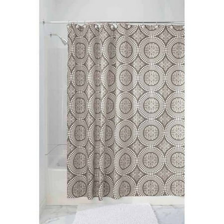 Interdesign Medallion Fabric Shower Curtain Stall 54 X 78