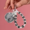 thumbnail image 4 of FELTECHELECTR Llavero Con Pompón De Y Estampado De Leopardo Para Organizar Llaves Y, 4 of 7