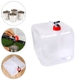 thumbnail image 2 of 1pc Large Portable Water Tank Water Container Reservoir for Outdoor Camping, 2 of 8