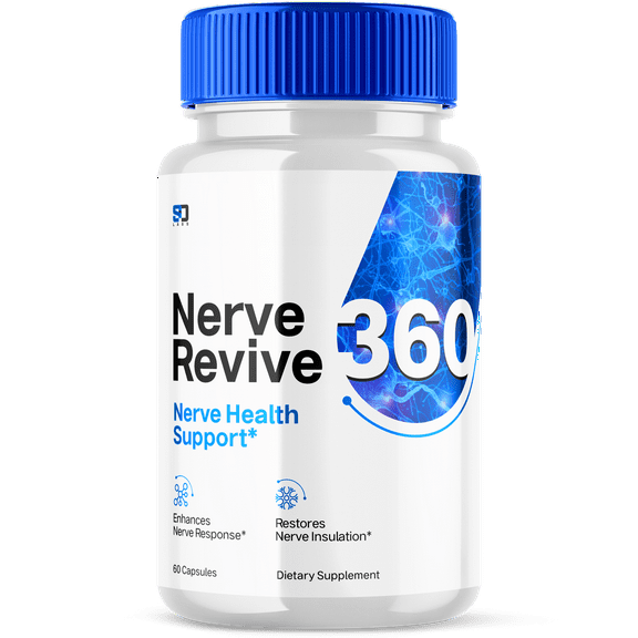 Nerve Revive 360 Advanced Nerve Support Supplement 60 Capsules