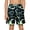 Dark Green, variant on Boys Swim Trunks with Zipper Pockets, Quick Dry Double Layer Board Shorts, Elastic Waist Beach Shorts with Tropical Prints for Kids