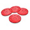 thumbnail image 3 of Godinger 25542 Sous-Verres Dublin, Rouge - Lot de 4, 3 of 3