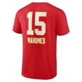 thumbnail image 3 of Men's Patrick Mahomes Red Kansas City Chiefs Team Wordmark Name & Number T-Shirt, 3 of 3