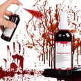 thumbnail image 1 of Halloween Maquillaje de Sangre Falsa en Spray, 100ml Sangre Falsa para Halloween, Sangre Falsa Artificial Realista Lavable, Maquillaje de Sangre Falsa Para Zombie, Vampiro, Payaso, Cosplay, 1 of 1