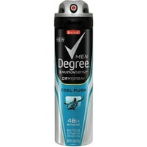 Degree Men MotionSense Dry Spray Antiperspirant, Cool Rush 3.80 oz (Pack of 3)