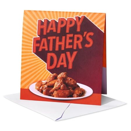 American Greetings Father's Day Card (Chicken Wings)