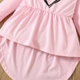 thumbnail image 5 of Zanarzt Toddler Girl Clothes Girls Outfit Toddler Girls Spring Set Long Sleeve Cute Top Leggings Pants Casual Two Piece Set Red,4-5 Years, 5 of 6