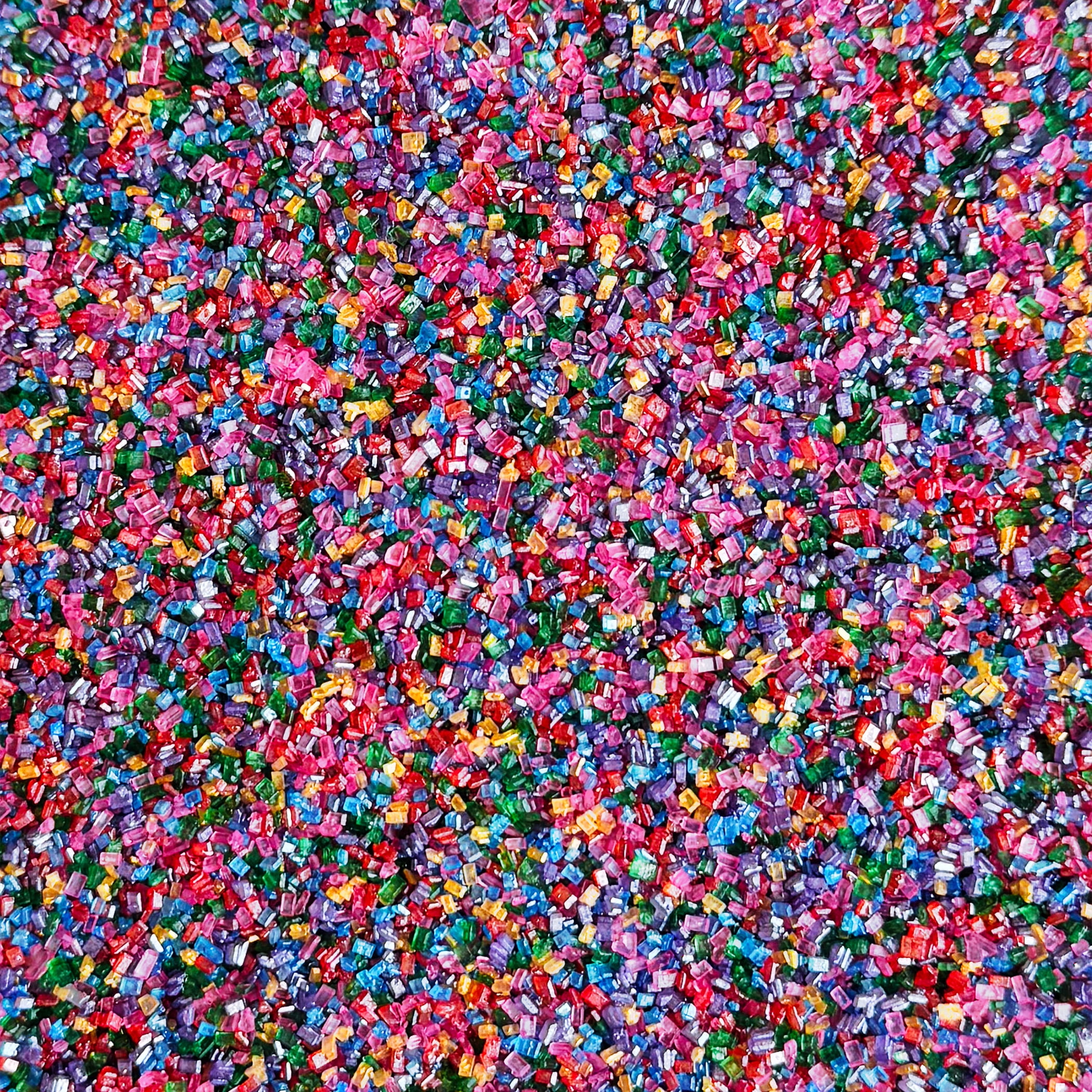 (3 pack) Fancy Sprinkles Rainbow Prism Sugar, Dessert Sprinkles, 3 oz