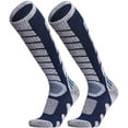thumbnail image 1 of Ski Socks 2 Pairs Pack for Skiing, Snowboarding Performance Socks, 1 of 4