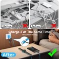 thumbnail image 6 of 2 in 2 USB C Watch Charger,USBA&C to USB C Cable&Watch Charger Android Type C Cale Cords 6ft Fast Charging Dock Stand Replacement Wireless Magnetic USB Type C Watch Charger Pad Compatible for Samsung, 6 of 8