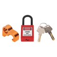 thumbnail image 1 of Cadenas de verrouillage et de signalisation en alliage d'aluminium pour appareillage électrique industriel, 1 of 4
