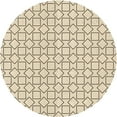 thumbnail image 1 of Ahgly Company Tapis de Zone Carré Transitionnel Lavable en Machine Beige, 3 Pieds Carré, 1 of 7