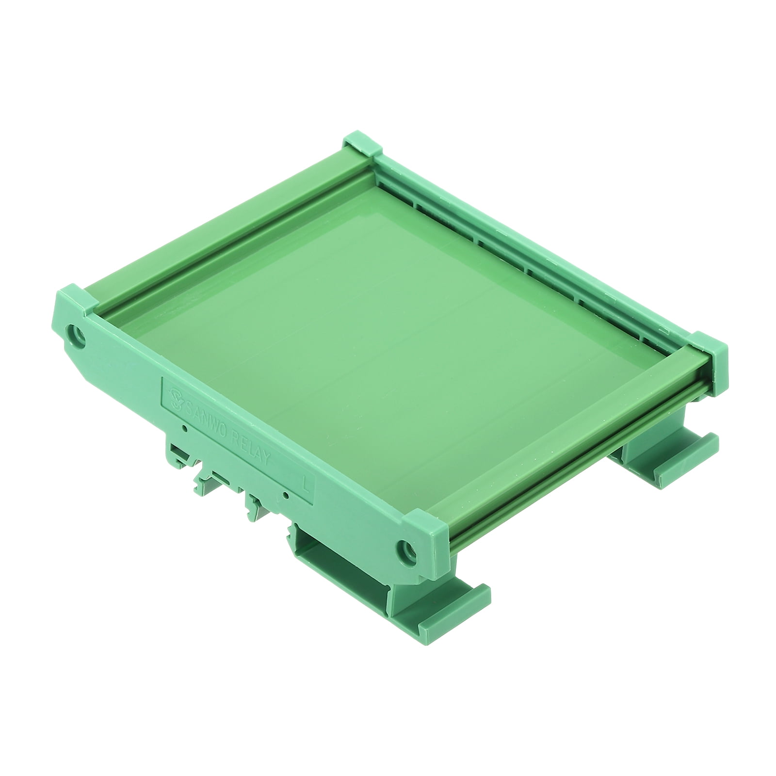 PCB DIN Rail Mount Carrier, Circuit Board Mounting Holder 100x90mm