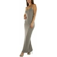 thumbnail image 7 of ToBeInStyle Women's Thin Strap Racerback V-Neck Maxi Dress, 7 of 7