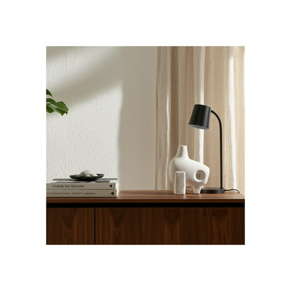 Modern Abstract Animal Vase - Unique Porcelain & Ceramic Decorative Sculpture for Home, Office, Bedroom & Living Room - 9" White