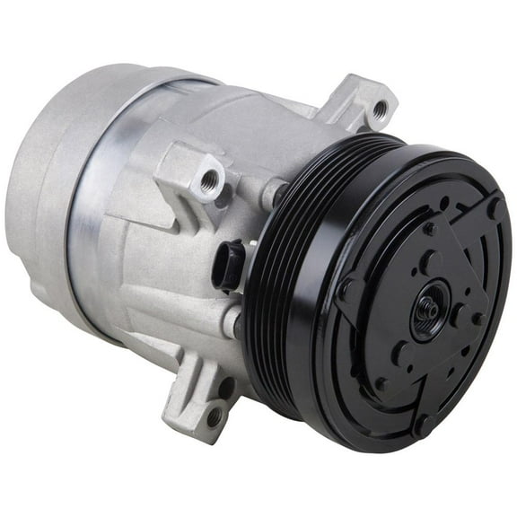 AC Compressor & A/C Clutch For Chevy S10 GMC Sonoma Isuzu Hombre 2.2L 4-Cyl 1998 1999 2000 2001 2002 2003 - BuyAutoParts