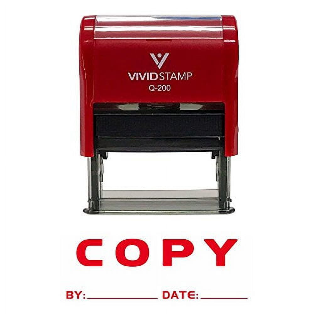 Universal Message Stamp, COPY, Pre-Inked One-Color, Red -UNV10048