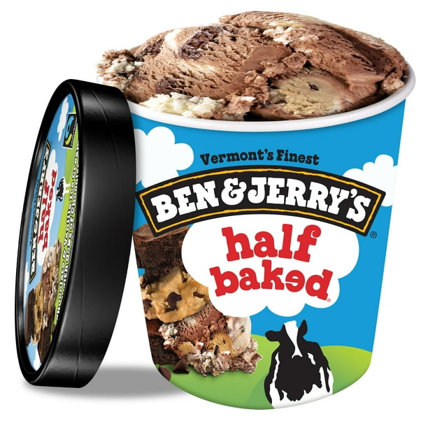 Ben & Jerry's Half Baked Ice Cream 16 oz