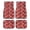 Christmas Santa Pattern, variant on Pzuqiu Christmas Snowman Star Pattern Auto Rugs Non-Slip Car Mats, All Weather Protection Full Set Car Floor Mats Fit for Sedans Truck SUV