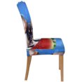 thumbnail image 3 of ABPHQTO Funda protectora para silla elástica con diseño de sandía fresca y jugosa para perro Chihuahua, funda protectora para asiento para comedor, Hotel, fiesta de boda, juego de 4, 3 of 4