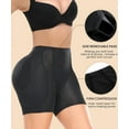 thumbnail image 3 of Women's Hip Padded Shapewear Booty Lifter Butt Enhancer Panties Fake Butt Padded Underwear Shorts with Removable 4 Thicker Pads, 3 of 7