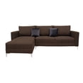 thumbnail image 1 of Sala Esquinera El Bazar Store Interlaken Chocolate 280X180 cm Tela Lino nacional Modular, 1 of 7
