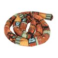 thumbnail image 3 of Coletero con espiral para rastas, estilo étnico amarillo, flexible, con alambre de hierro, para hombres y mujeres, 3 of 14