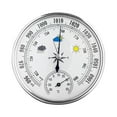 thumbnail image 4 of Barómetro multifuncional para interiores y exteriores, manómetro, instrumento meteorológico doméstico, termómetro para todas , estación, 4 of 9