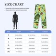 thumbnail image 4 of Balery Avocado With Seeds Pantalones de pijama para hombre, pijama ultraligero, pantalón de descanso-Medium, 4 of 6